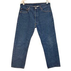 Vintage‎ 1997 Levis 501 XX Original Fit Jeans W36 L30 Button Fly Blue Denim Mens